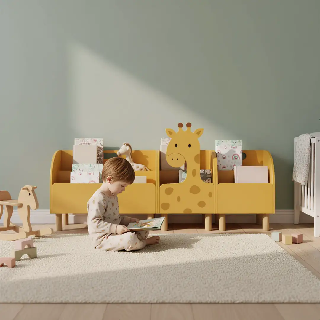 Montessori Zürafa Kitaplık