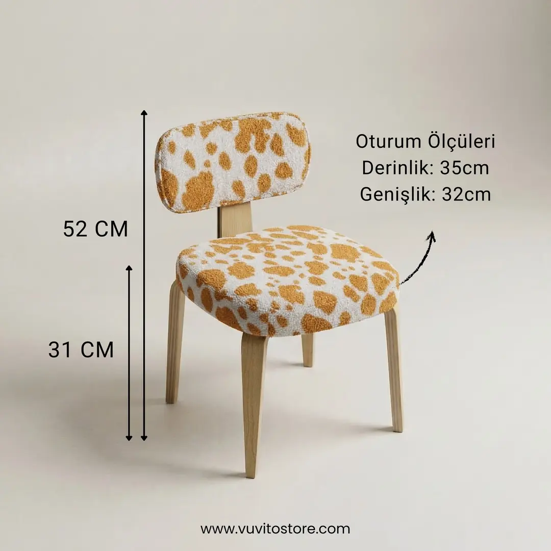 Junior Sandalye - Meşe