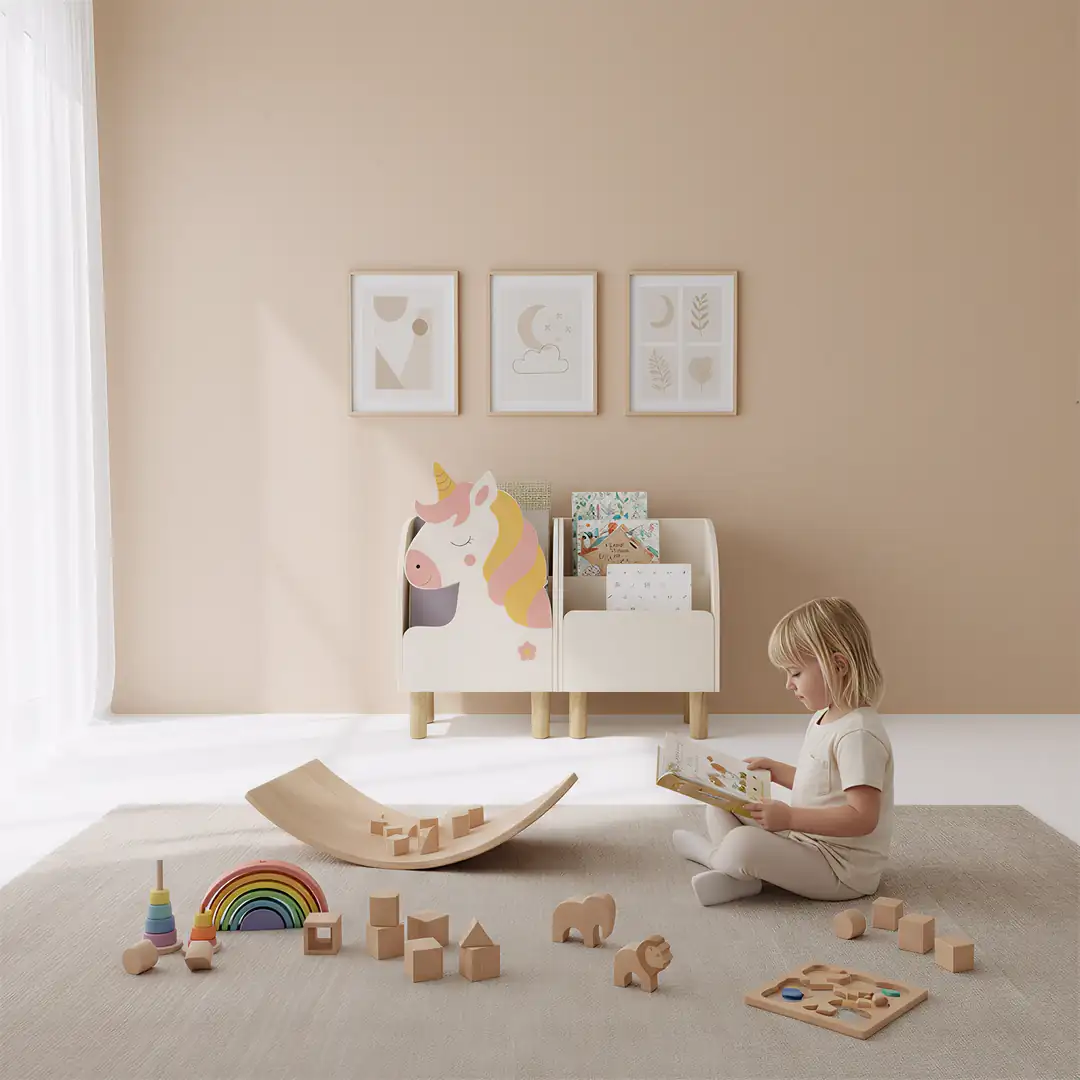Montessori Unicorn Kitaplık