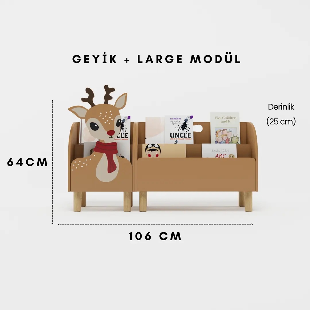 Montessori Geyik Kitaplık