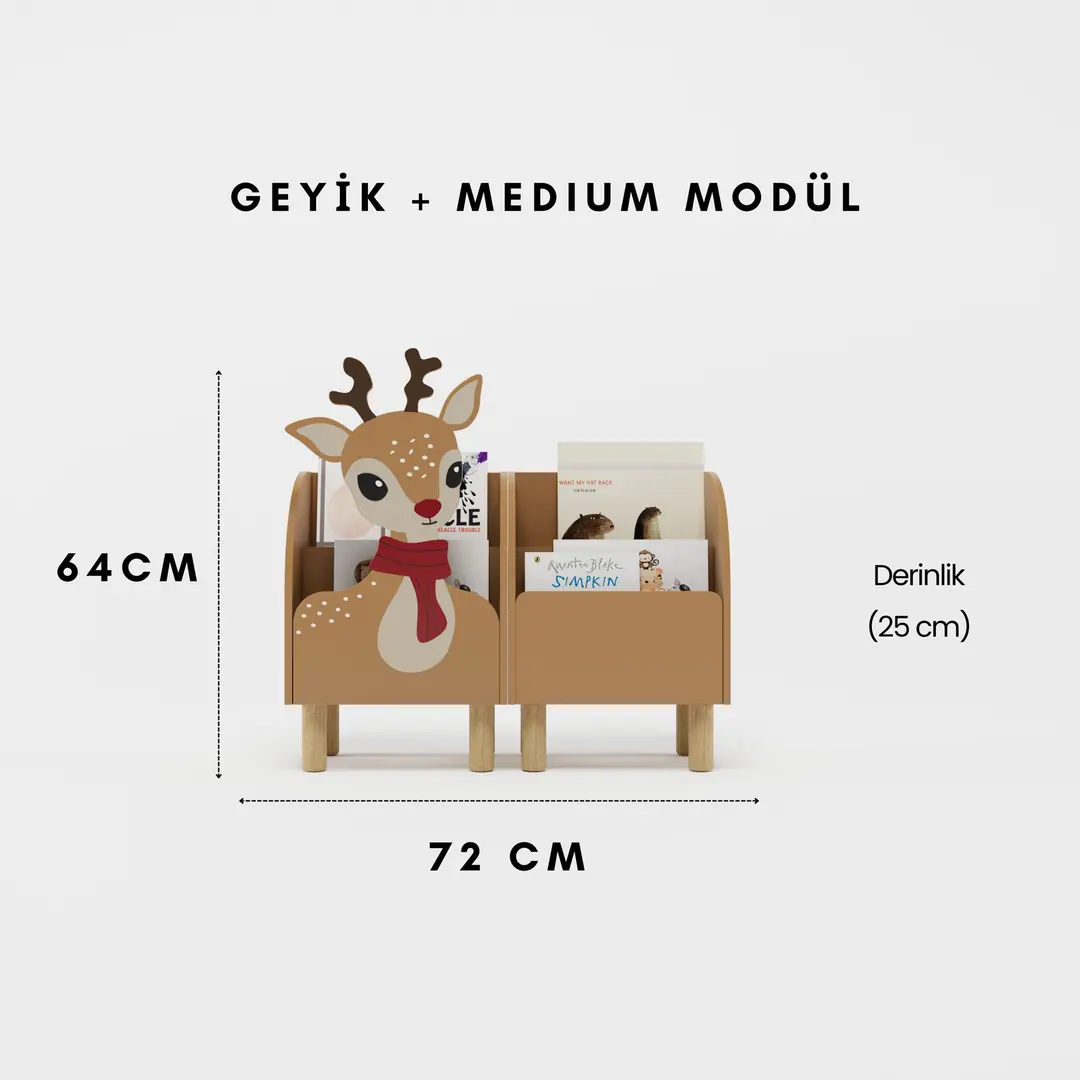 Montessori Geyik Kitaplık