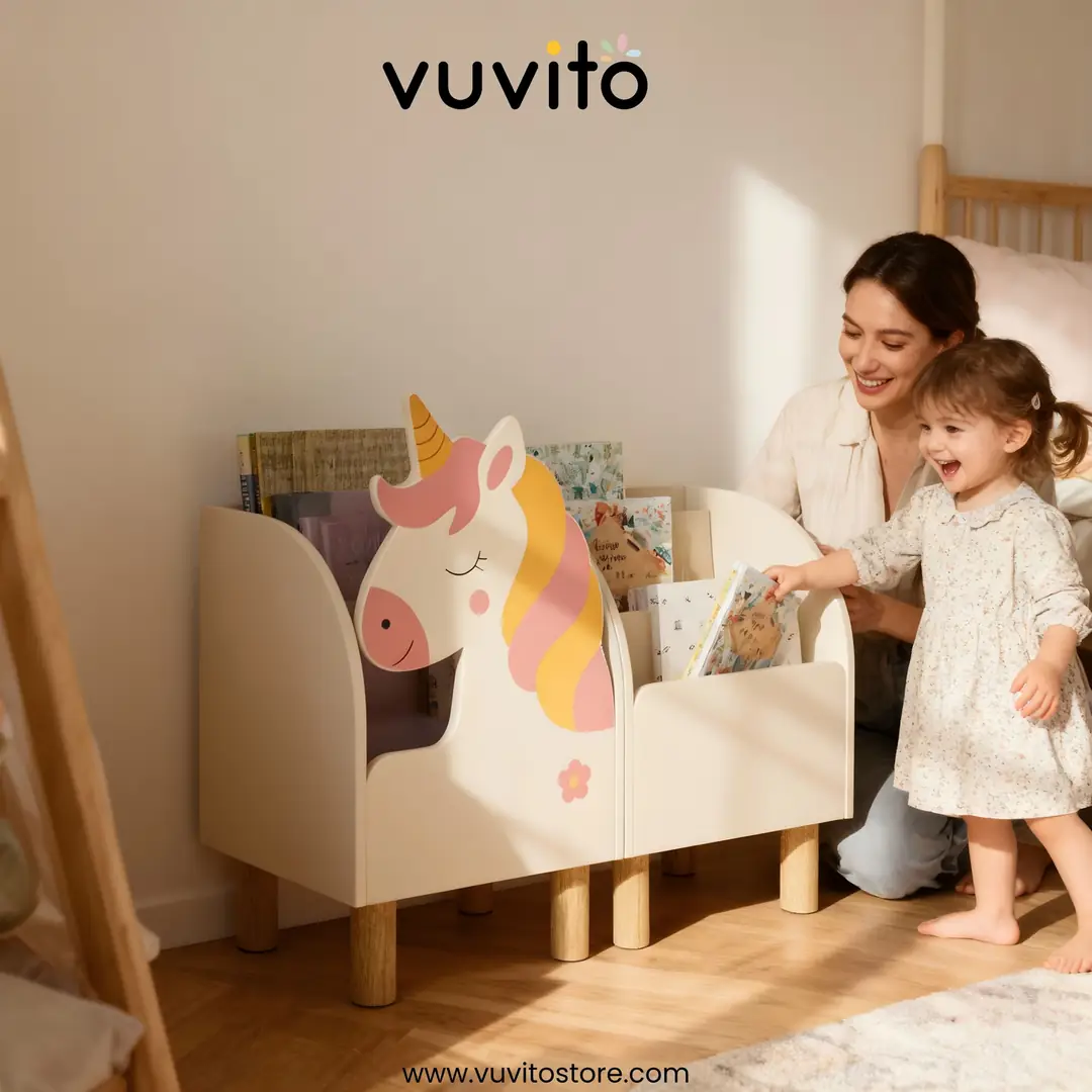 Montessori Unicorn Kitaplık