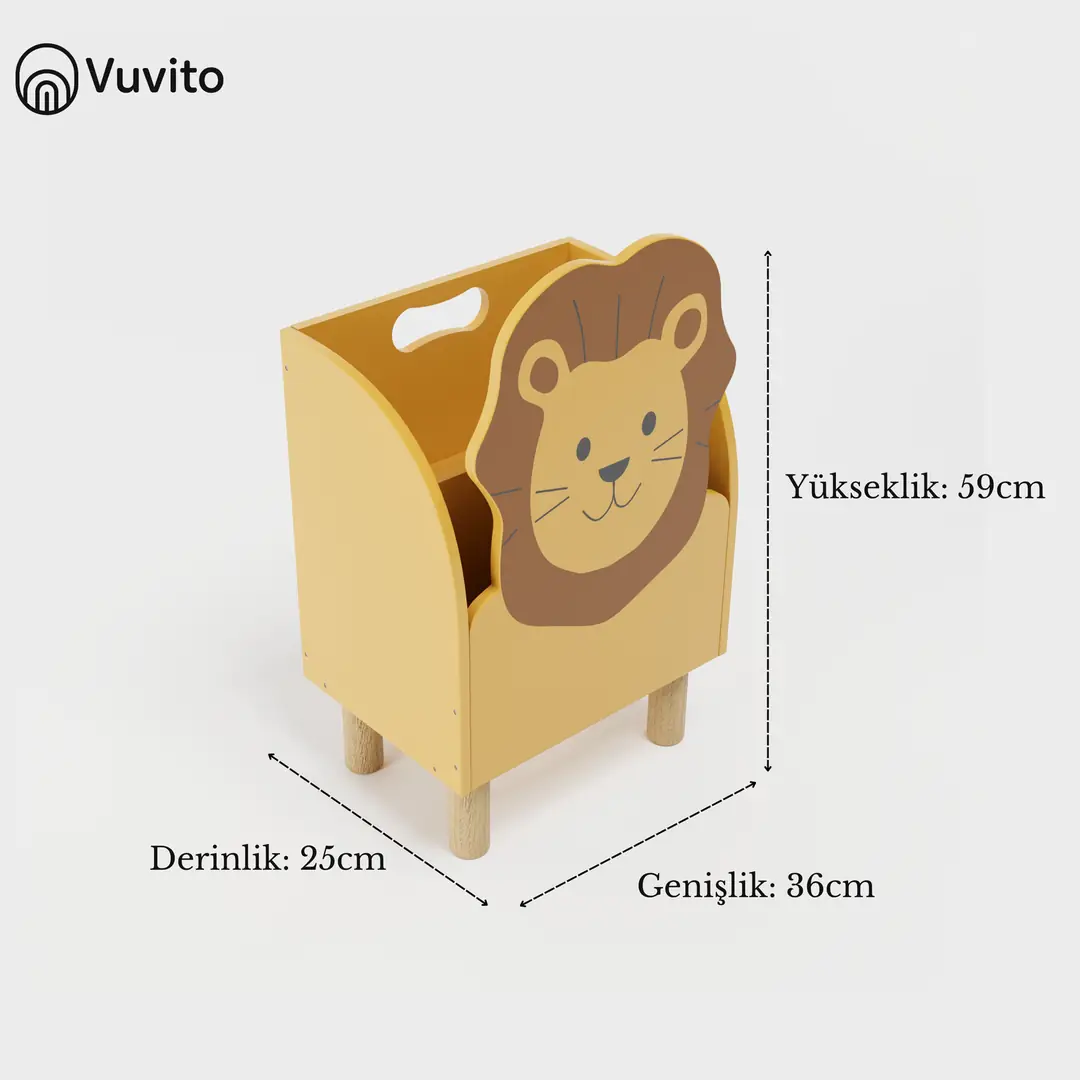 Montessori Aslan Kitaplık