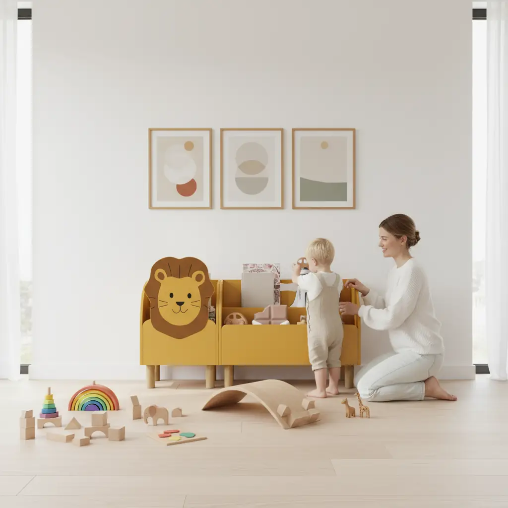 Montessori Aslan Kitaplık