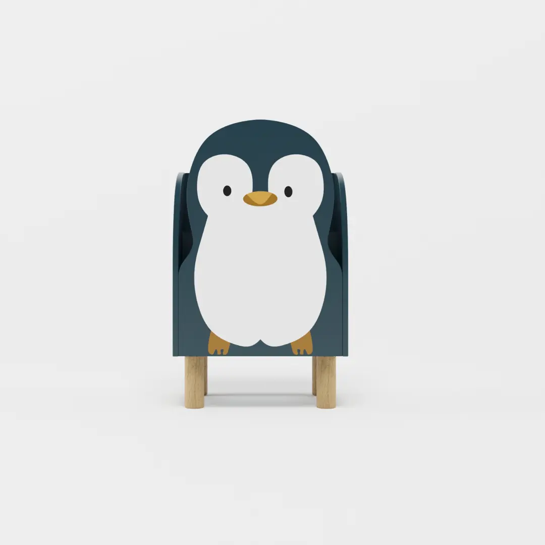 Penguen Montessori Kitaplık