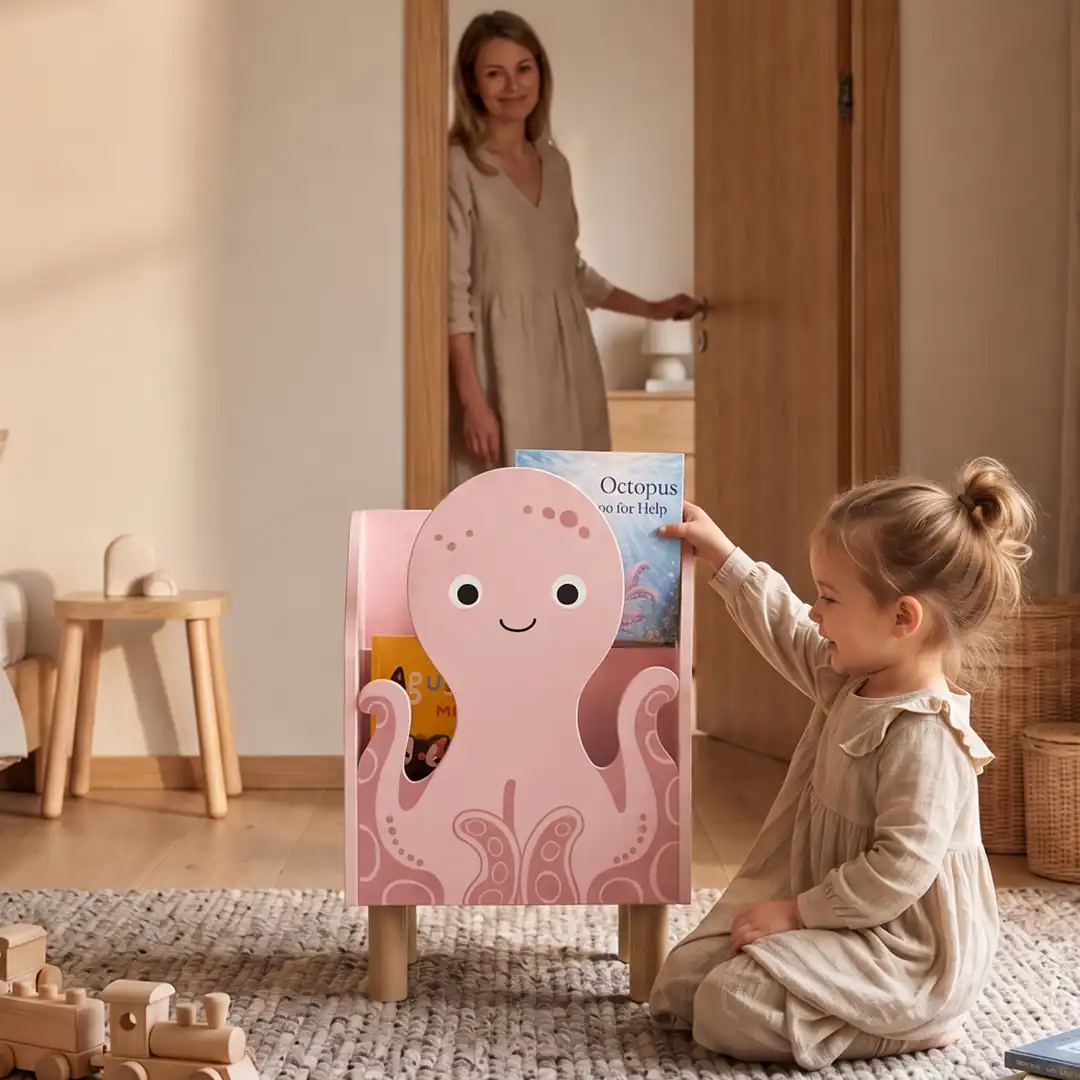 Ahtapot Montessori Kitaplık