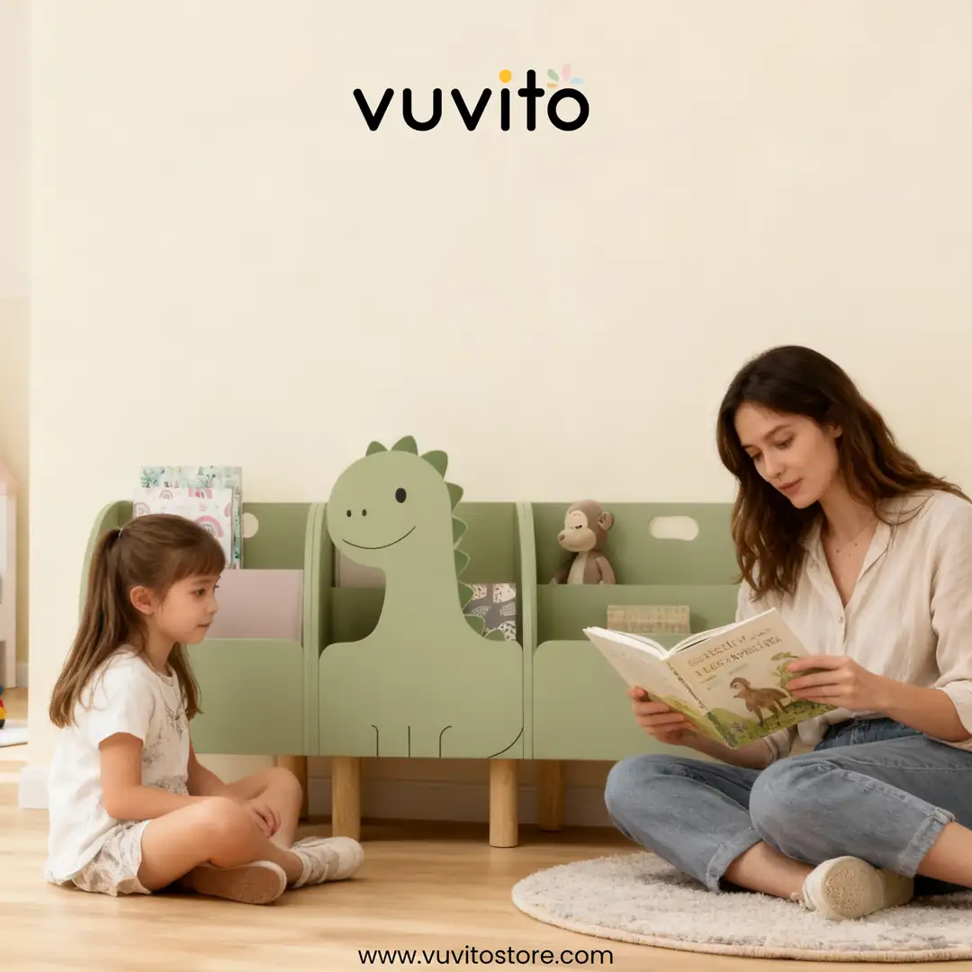 Montessori Dinozor Kitaplık