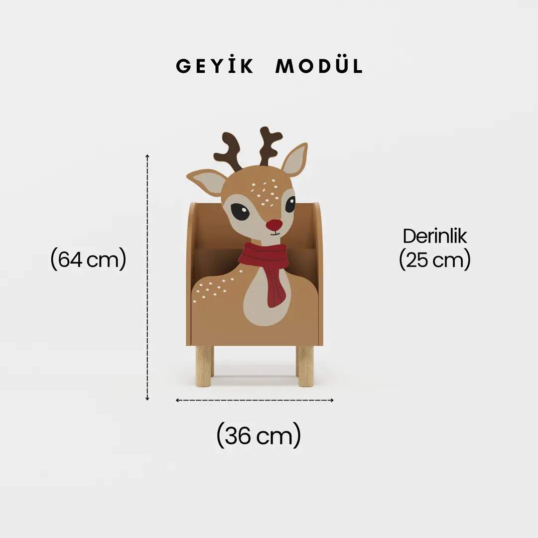 Montessori Geyik Kitaplık