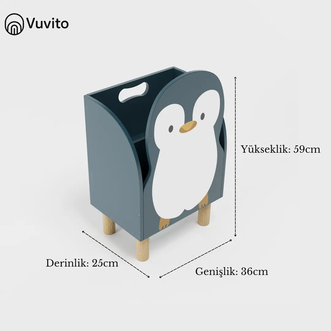 Penguen Montessori Kitaplık