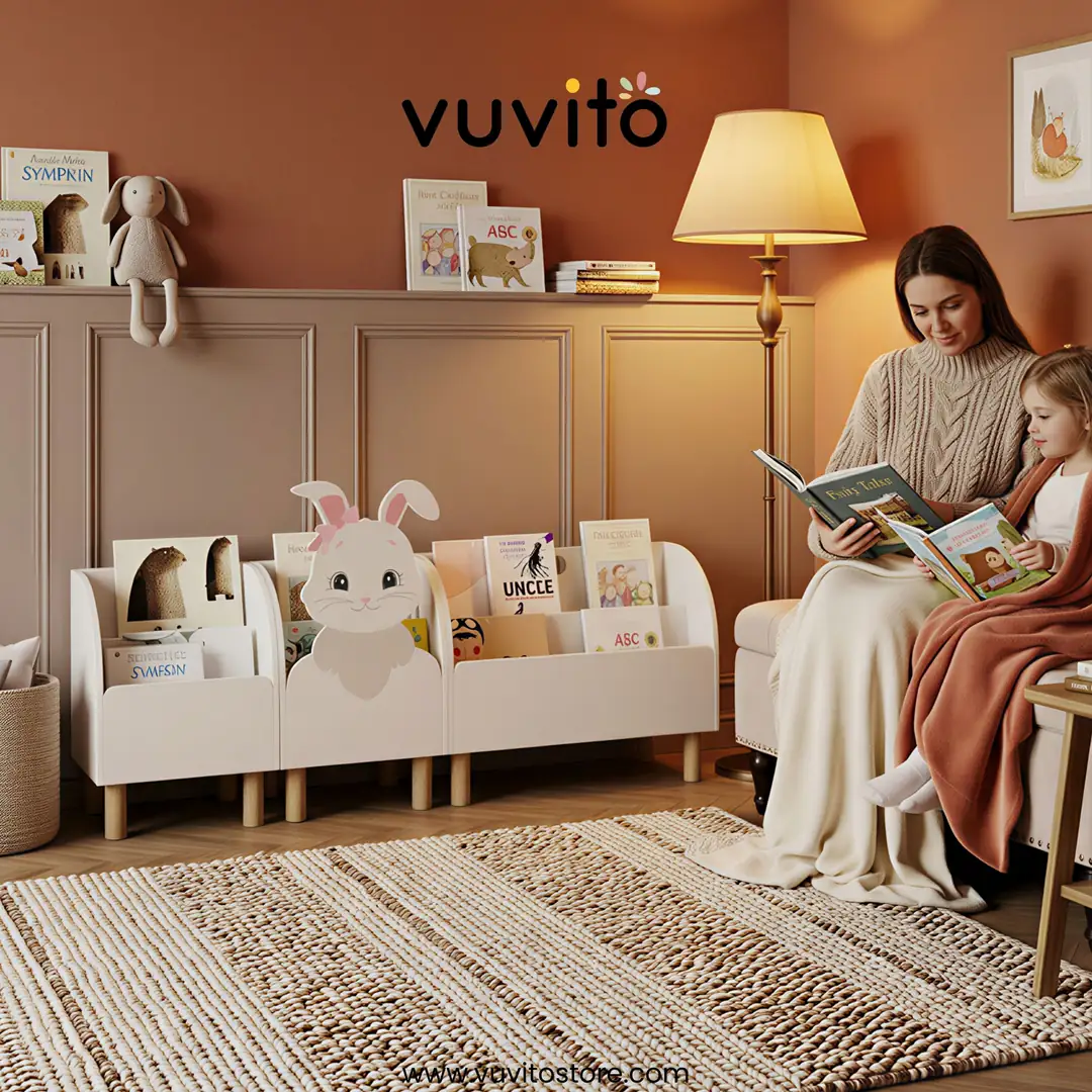 Montessori Tavşan Kitaplık