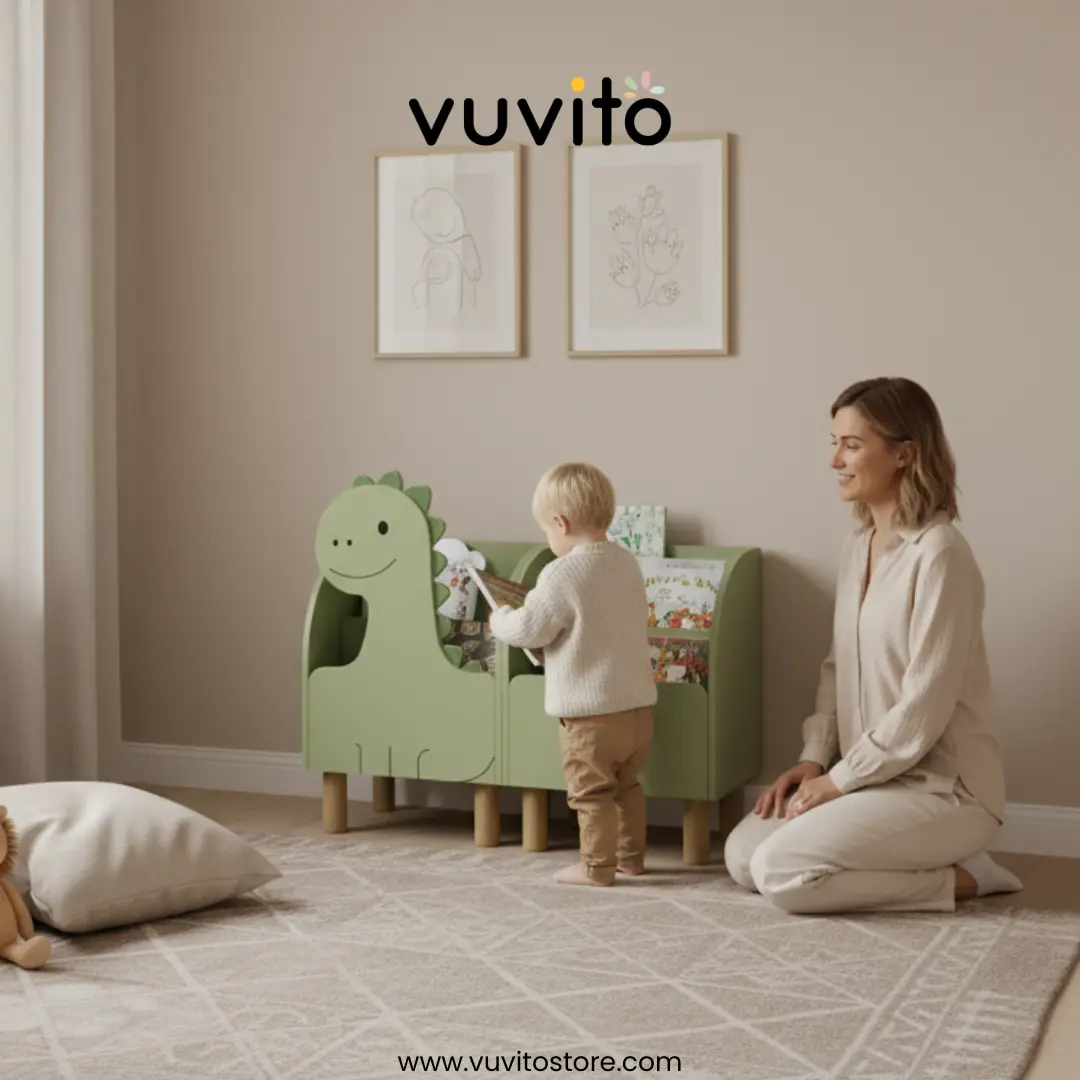 Montessori Dinozor Kitaplık