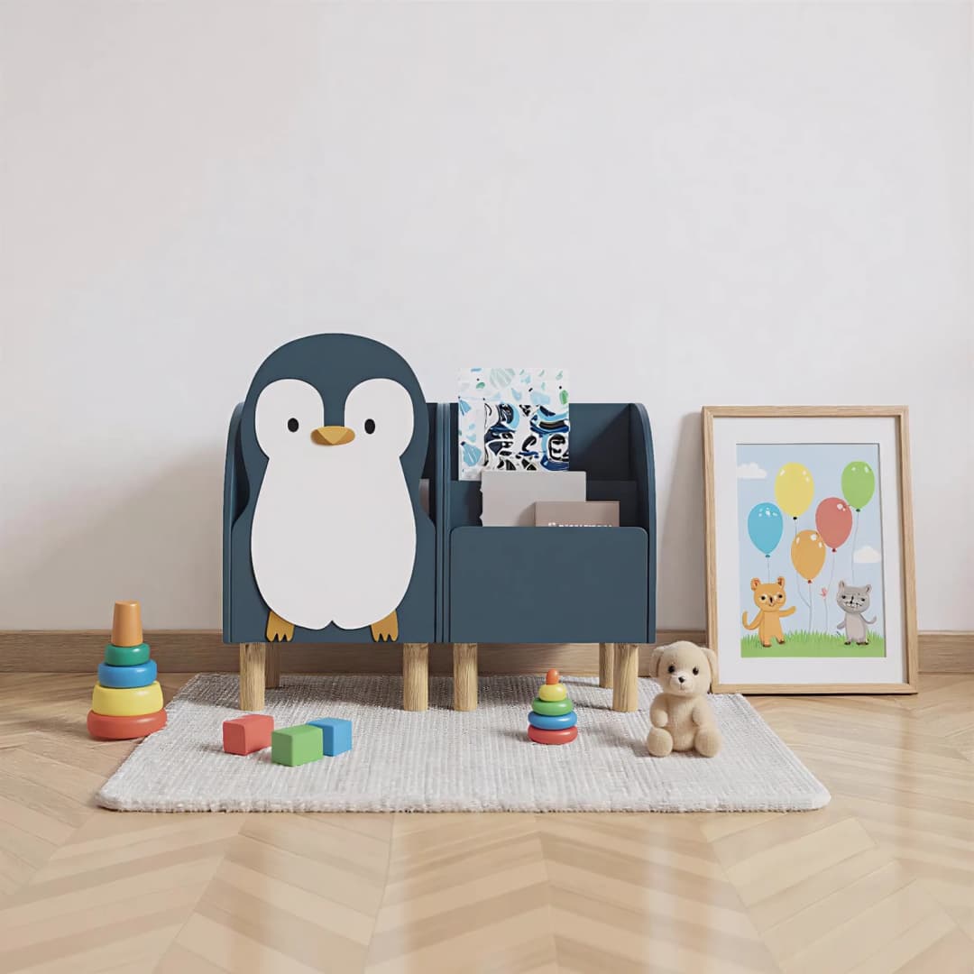Penguen Montessori Kitaplık