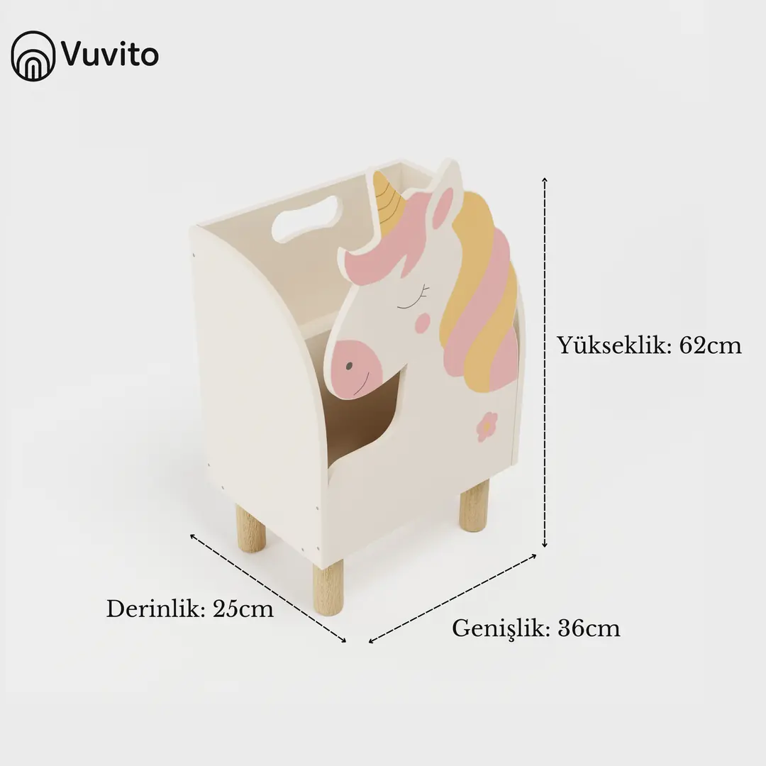 Montessori Unicorn Kitaplık