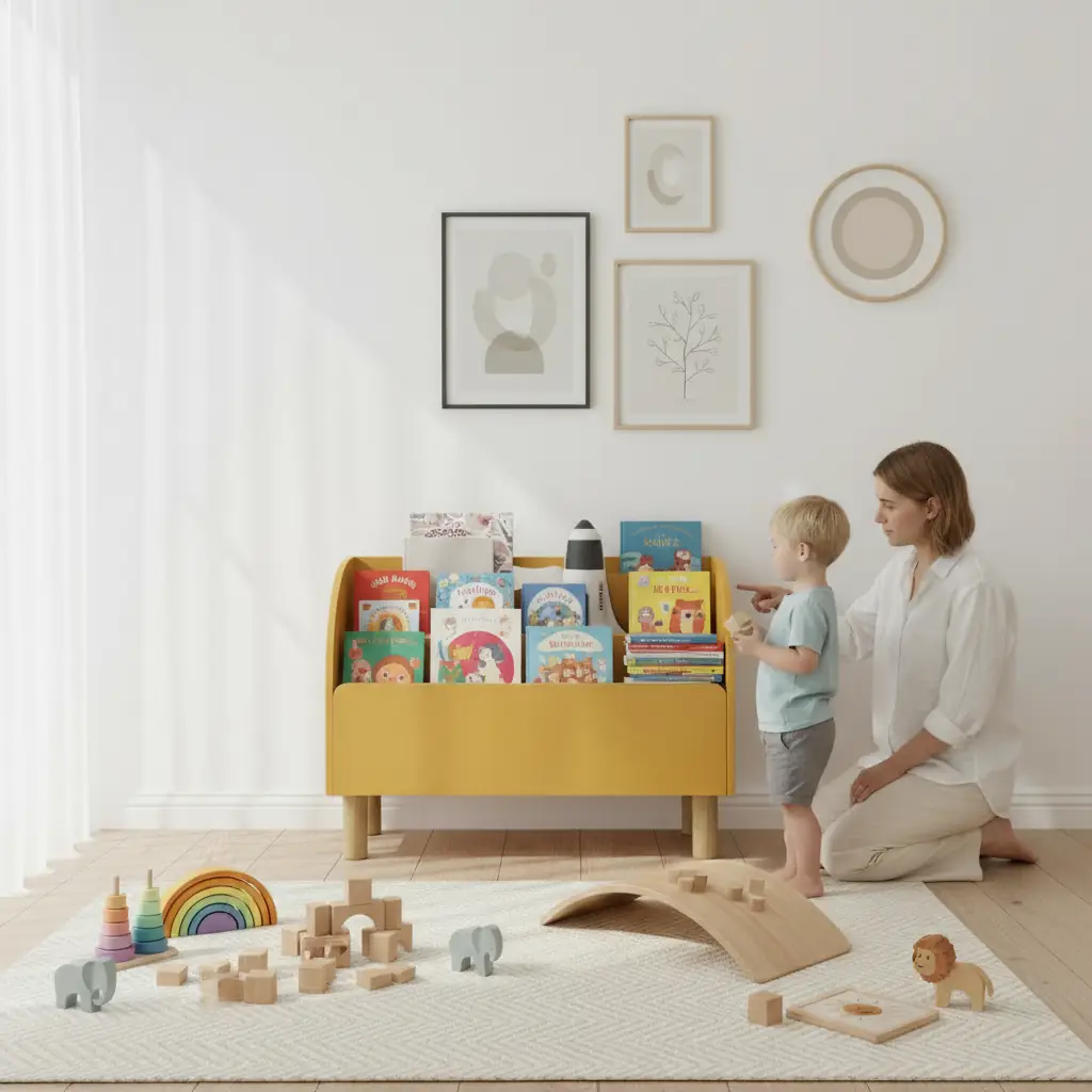 Montessori Dekoratif Kitaplık (Large Modül)
