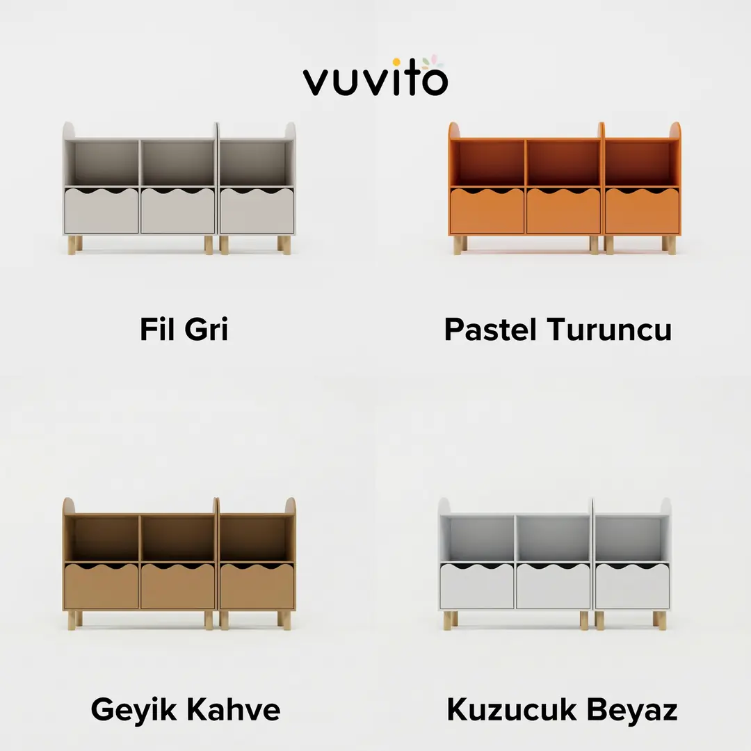 Nero Üçlü Dolap Seti