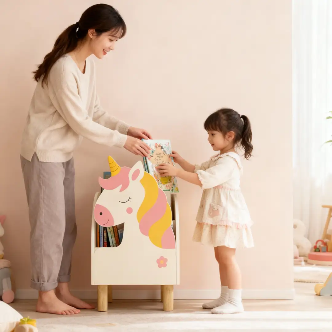 Montessori Unicorn Kitaplık