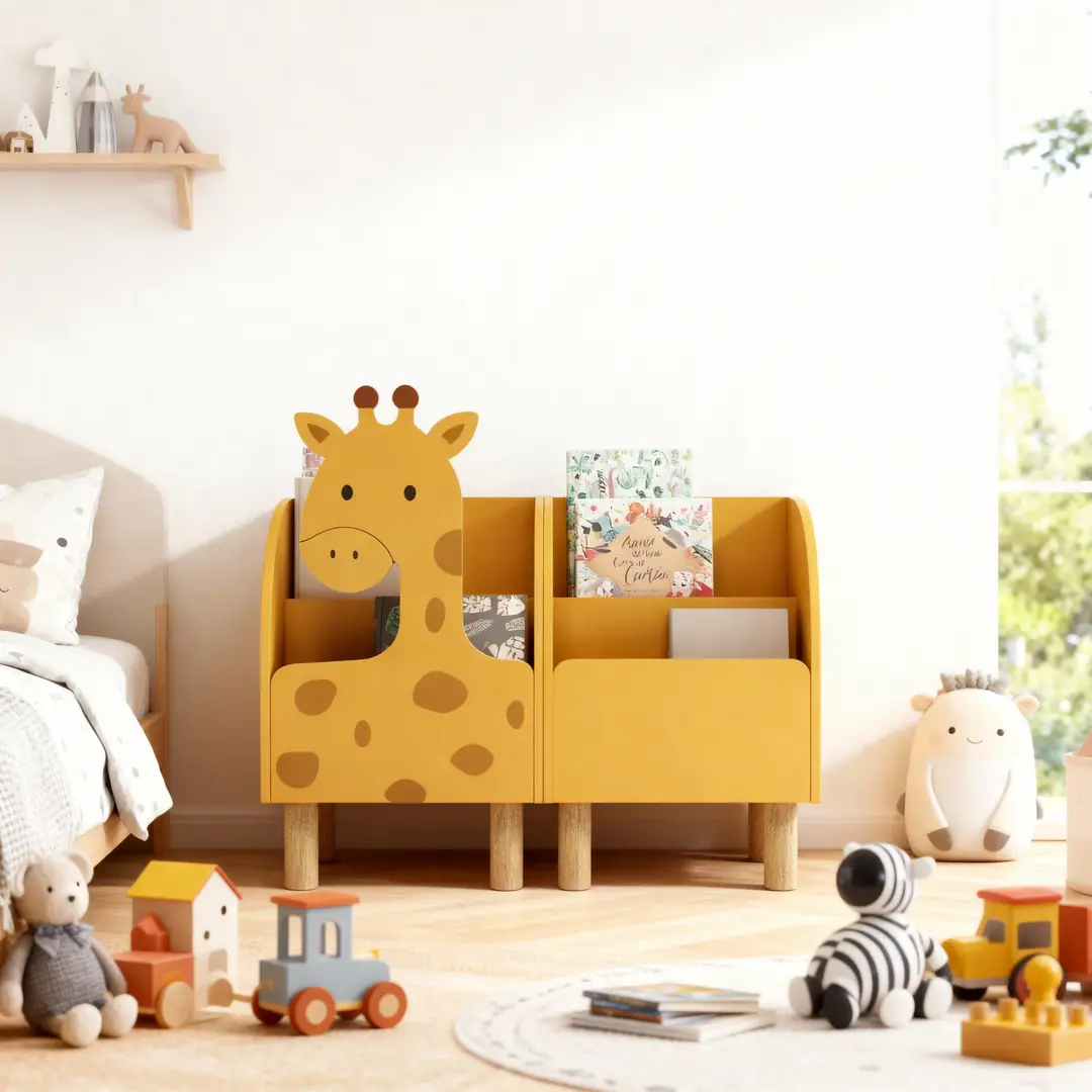 Montessori Zürafa Kitaplık